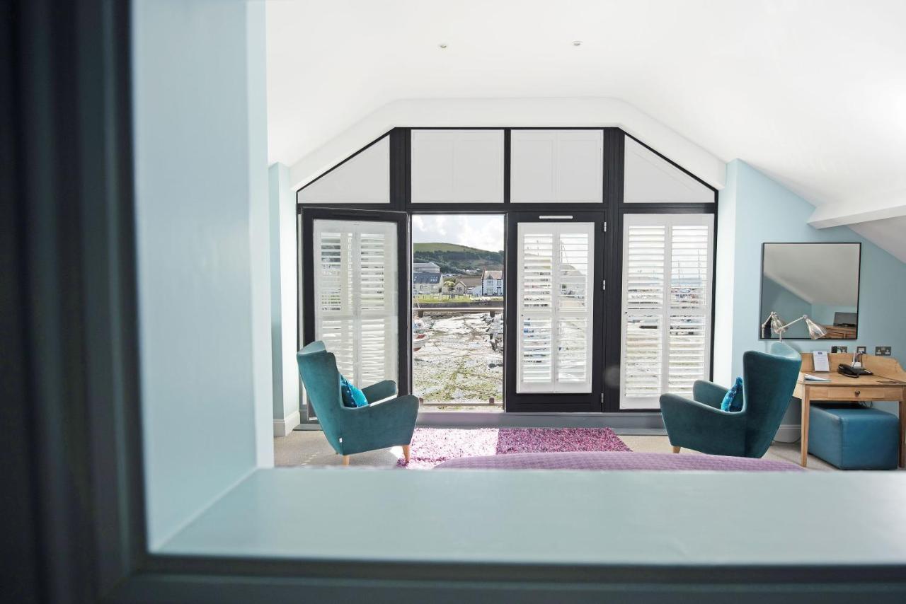 Harbourmaster Hotel Aberaeron Exteriör bild